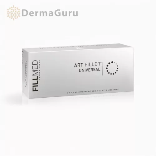 Fillmed Art Filler Universal, wypełniacz do zmarszczek i przywracający objętość, 2 x 1,2 ml
