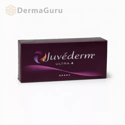 Juvederm Ultra 4 L., wypełniacz do głębokich zmarszczek i przywracania objętości, 2 x 1 ml