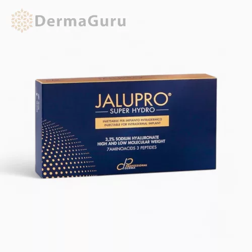 Jalupro Super Hydro, biorewitalizacja, 1 x 2,5 ml, skóra z niedoskonałościami, Uszkodzone opakowanie