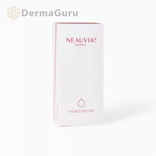 Neauvia Organic Hydro Deluxe, wypełniacz hialuronowy, 2x2,5 ml