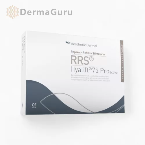 RRS Hyalift 75 PROactive, profilaktyczny biorewitalizujący skinbooster, 6 x 5 ml