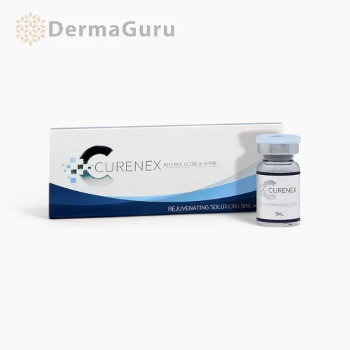 CURENEX Intense Glow and Shine, roztwór odmładzający skórę, 5 ml x 5