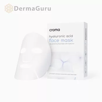   Croma Hyaluronic Acid Face Mask, maska do twarzy z kwasem hialuronowym, 8 szt.