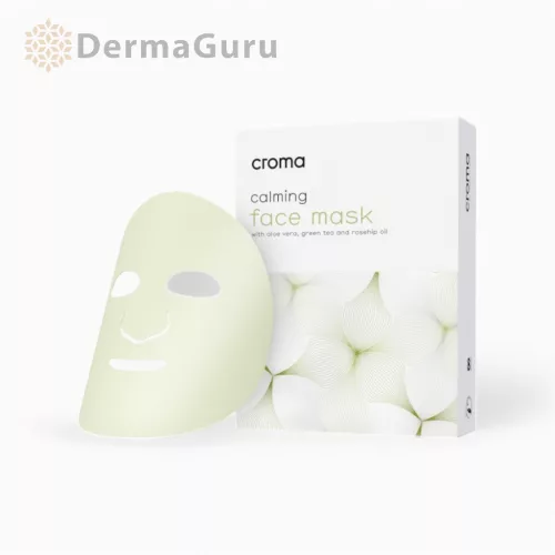 Croma Calming Face Mask, łagodząca maska do twarzy, 8 szt.
