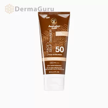   Australian Gold Face + Self Tanner SPF 50, serum do twarzy 88 ml