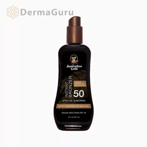 Australian Gold Spray Gel Bronzer SPF 50, emulsja do opalania 237 ml