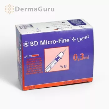 BD Micro-Fine+ Penkanyle strzykawka 30G 100 sztuk