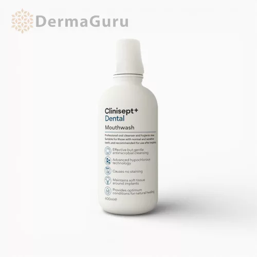 Clinisept+ Dental, antybakteryjny płyn do płukania ust bez alkoholu 400 ml