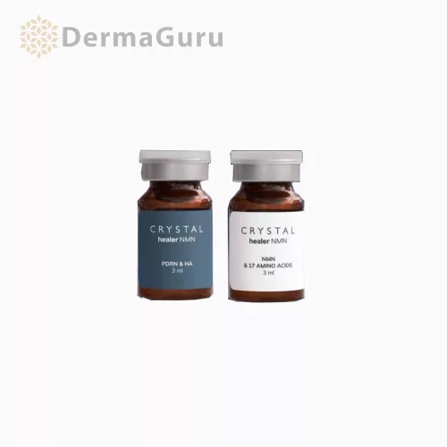 Crystal Healer NMN, zabieg regenerujący skórę, 2 x 3 ml (1 para)