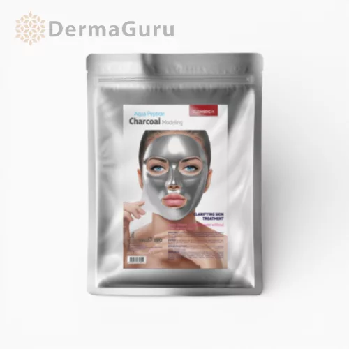 Glomedic Charcoal Mask, oczyszczająca maska alginianowa, czarna, 25 g