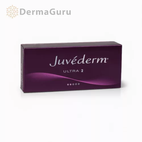 Juvederm Ultra 2 L., wypełniacz do korekcji zmarszczek powierzchniowych, 2 x 0,55 ml