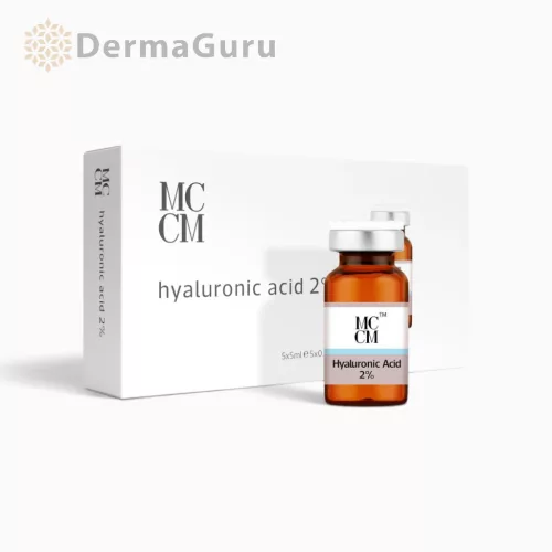 MCCM Hyaluronic Acid 2%, głęboko nawilżający roztwór, 5 x 5 ml