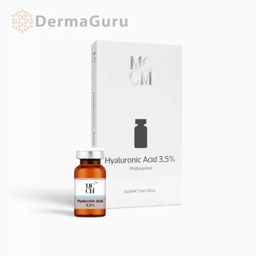 MCCM Hyaluronic Acid 3,5%, głęboko nawilżający roztwór, 5 x 5 ml
