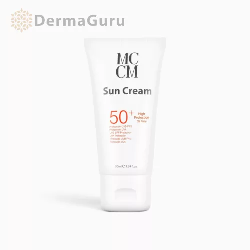 MCCM Sun Cream 50+ Oil Free, krem przeciwsłoneczny do skóry tłustej, 50 ml
