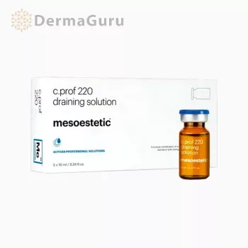   Mesoestetic c.prof 220 Draining Solution, roztwór drenujący 5×10 ml
