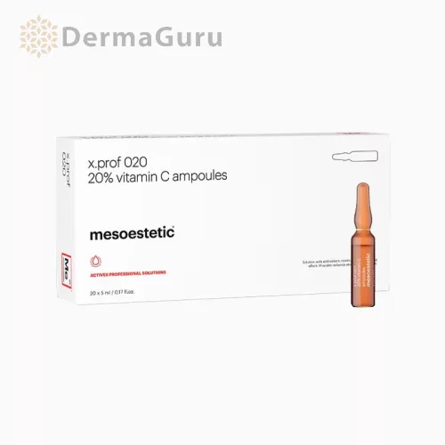 Mesoestetic X.Prof 020 20% Vitamin C, ampułki 20×5 ml