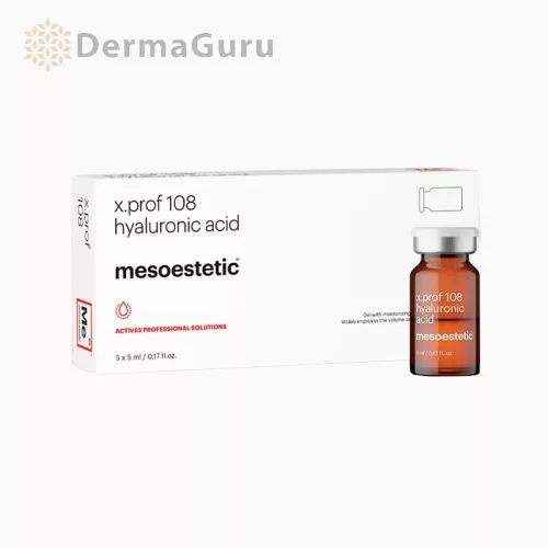 Mesoestetic X.Prof 108 Hyaluronic Acid, ampułka 5×5 ml