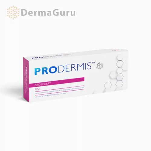 Prodermis Prosculpt Fine L., hybrydowy wypełniacz do korekcji drobnych zmarszczek, 1 ml