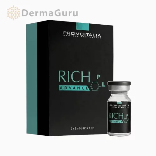 Rich PL Advance, zabieg biostymulujący odmładzający skórę 2×5 ml