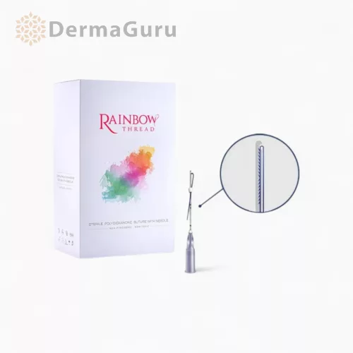 Rainbow Thread Hi Rhino nić PDO do modelowania nosa 19G 100 szt.
