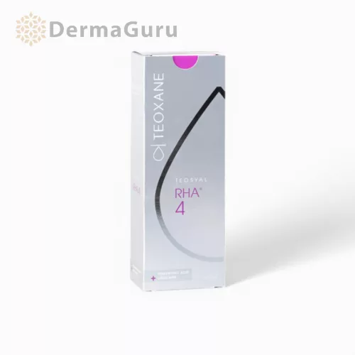 Teosyal RHA 4 L., wypełniacz na bazie kwasu hialuronowego, 2x1,2 ml