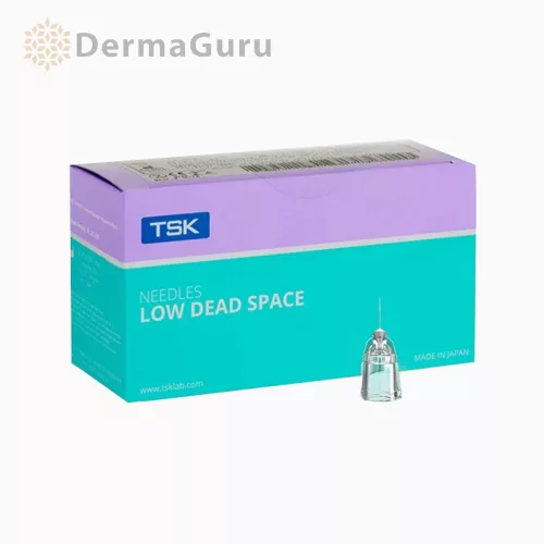 TSK Low Dead Space, igła o niskiej przestrzeni martwej 30G×13 mm, 100 szt.
