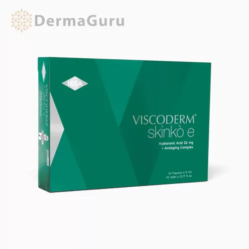 Viscoderm Skinkó E, skinbooster rewitalizujący skórę, 10 x 5 ml