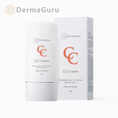Dermaheal CC krem, korekcja kolorytu i rewitalizacja skóry, Natural Beige, 50 ml