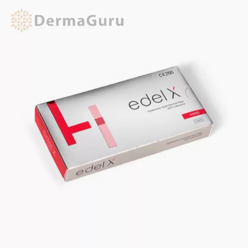 Edel X Hard, wypełniacz skórny na bazie kwasu hialuronowego, do ust i okolic oczu, 1 x 1 ml