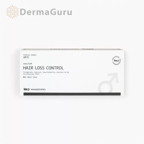 Inno-TDS Hair Loss Control Men, roztwór przeciw wypadaniu włosów, 4 x 2,5 ml