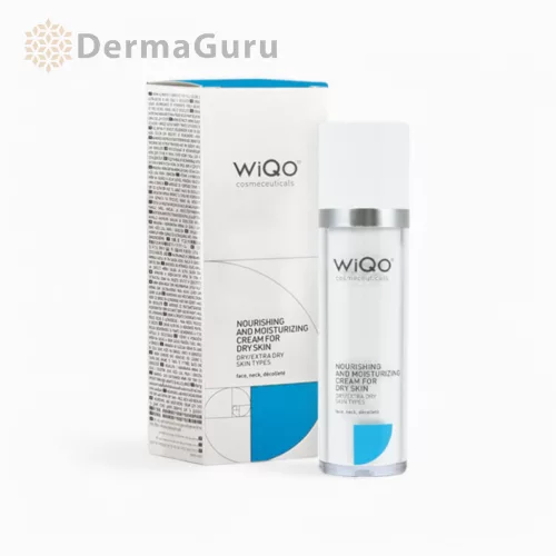 WiQo Odżywczy i Nawilżający Krem do Twarzy dla Skóry Suchej 50 ml