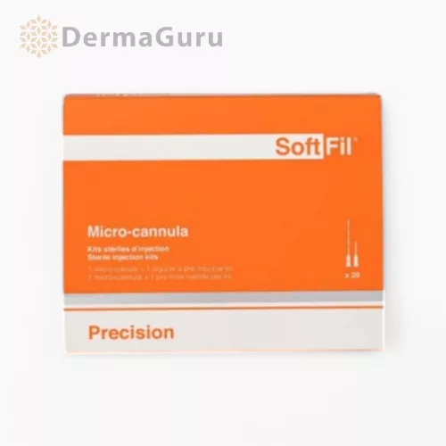 SoftFil Precision, mikrokaniula, 25G x 50mm