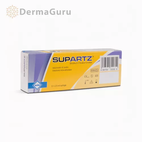 Supartz, wypełniacz na bazie kwasu hialuronowego, 5 x 2,5ml