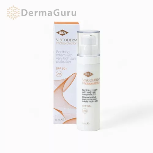 Viscoderm Photoprotection, łagodząca ochrona przeciwsłoneczna, 50+ SPF, 50 ml